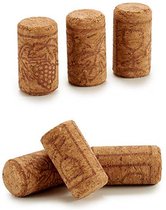 9x stuks wijnfles kurken van 3.8 x 2 cm - hobby knutsel materialen en of als stopper voor flessen