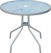 Table de bistrot Medina 80x71 cm gris acier