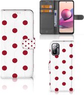 Bookcase Xiaomi Redmi Note 10/10T 5G | Poco M3 Pro Hoesje Cherries