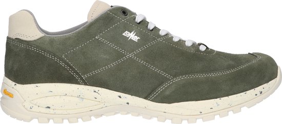 Lomer Janko Suède 2.0 Wandelschoenen Birch | Groen | Suède | Maat 38 | 70007.A.04