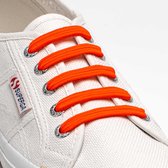 U-Lace Kiddos - Elastische Veters - Neon Oranje - Mix-N-Match Pack