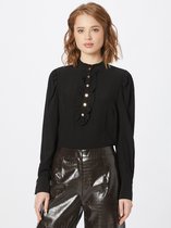 Freequent blouse april Zwart-S