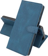 Book Case Telefoonhoesje - Portemonnee Hoesje - Geschikt voor iPhone SE 2020 - iPhone 8 & iPhone 7 - Blauw