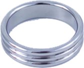 Mr. 3 Times 45 | Stainless Steel Cock Ring - Thickness 5 mm. Heigth 15 mm. Ø 45 mm.