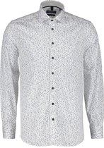 Ledûb Overhemd - Modern Fit - Blauw - XL