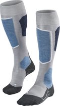 Falke SK6 ski sokken midden grijs