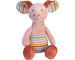 Happy Horse Kangoeroe Katey Knuffel 24cm - Roze/Multi - Baby knuffel