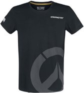 Overwatch Heren Tshirt -S- The Logo Zwart