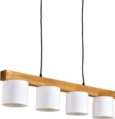 Vintage Mooie Hanglamp,Top hanglamp zwart, naturel kleur, 4-lichtbronnen,Industrieel, modern Hanglamp,Scandinavisch Boho-stijl  E27 fitting  Hanglamp, Studeerkamer Hanglamp,eetkame