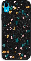 Case Company® - iPhone XR hoesje - Terrazzo N°10 - Biologisch Afbreekbaar Telefoonhoesje - Bescherming alle Kanten en Schermrand