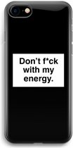 Case Company® - iPhone SE 2020 hoesje - My energy - Soft Cover Telefoonhoesje - Bescherming aan alle Kanten en Schermrand