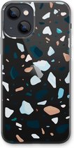 Case Company® - iPhone 13 hoesje - Terrazzo N°13 - Soft Cover Telefoonhoesje - Bescherming aan alle Kanten en Schermrand