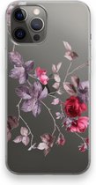 Case Company® - iPhone 12 Pro Max hoesje - Mooie bloemen - Soft Cover Telefoonhoesje - Bescherming aan alle Kanten en Schermrand