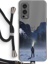 Case Company® - OnePlus Nord 2 5G hoesje met Koord - Wanderlust - Telefoonhoesje met Zwart Koord - Bescherming aan alle Kanten en Over de Schermrand