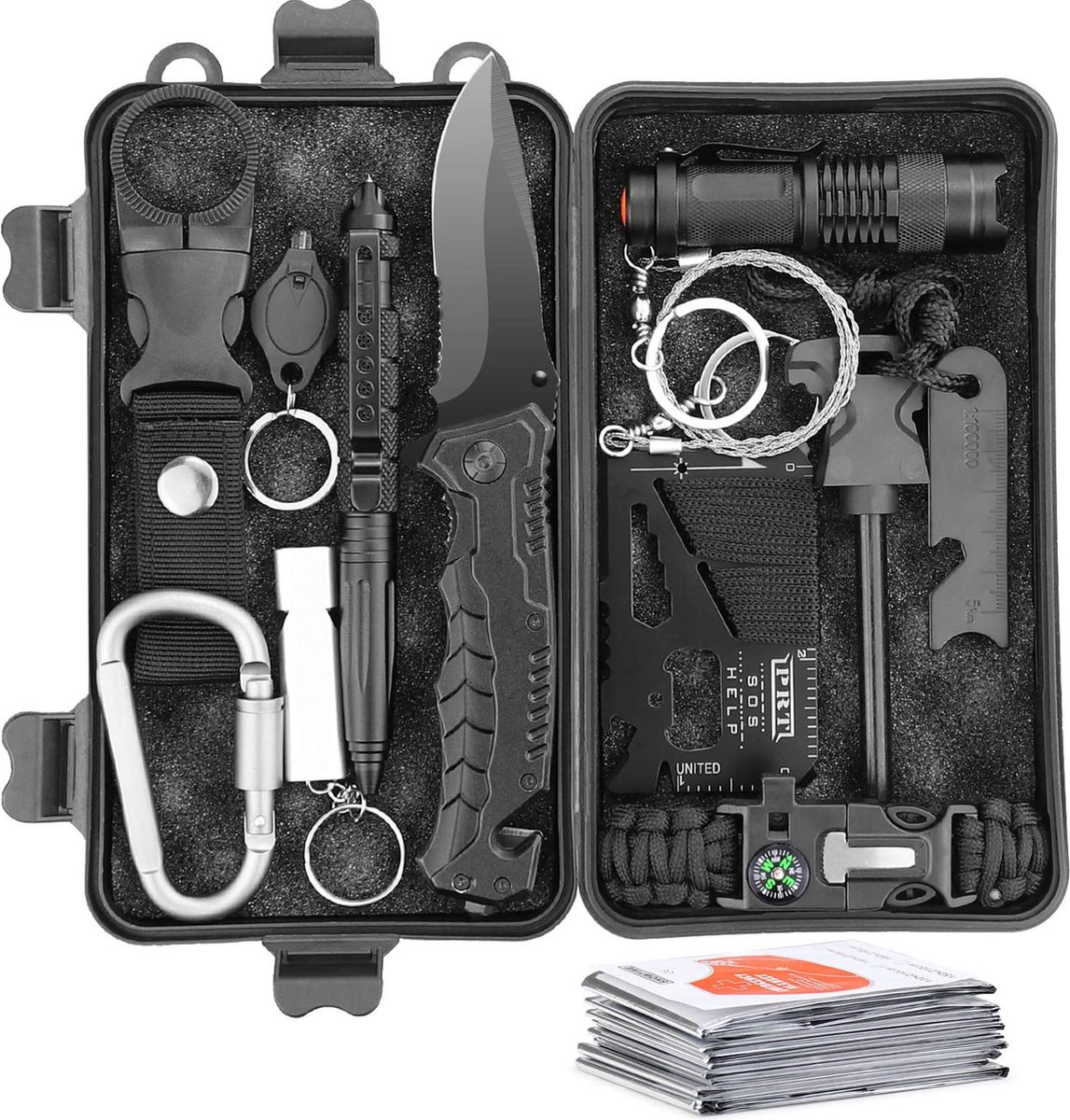 Survival Kit 13 IN 1 Multifunctionele Emergency Survival Kits met