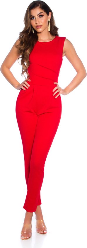 Koucla - combinaison - femme - rouge - taille M