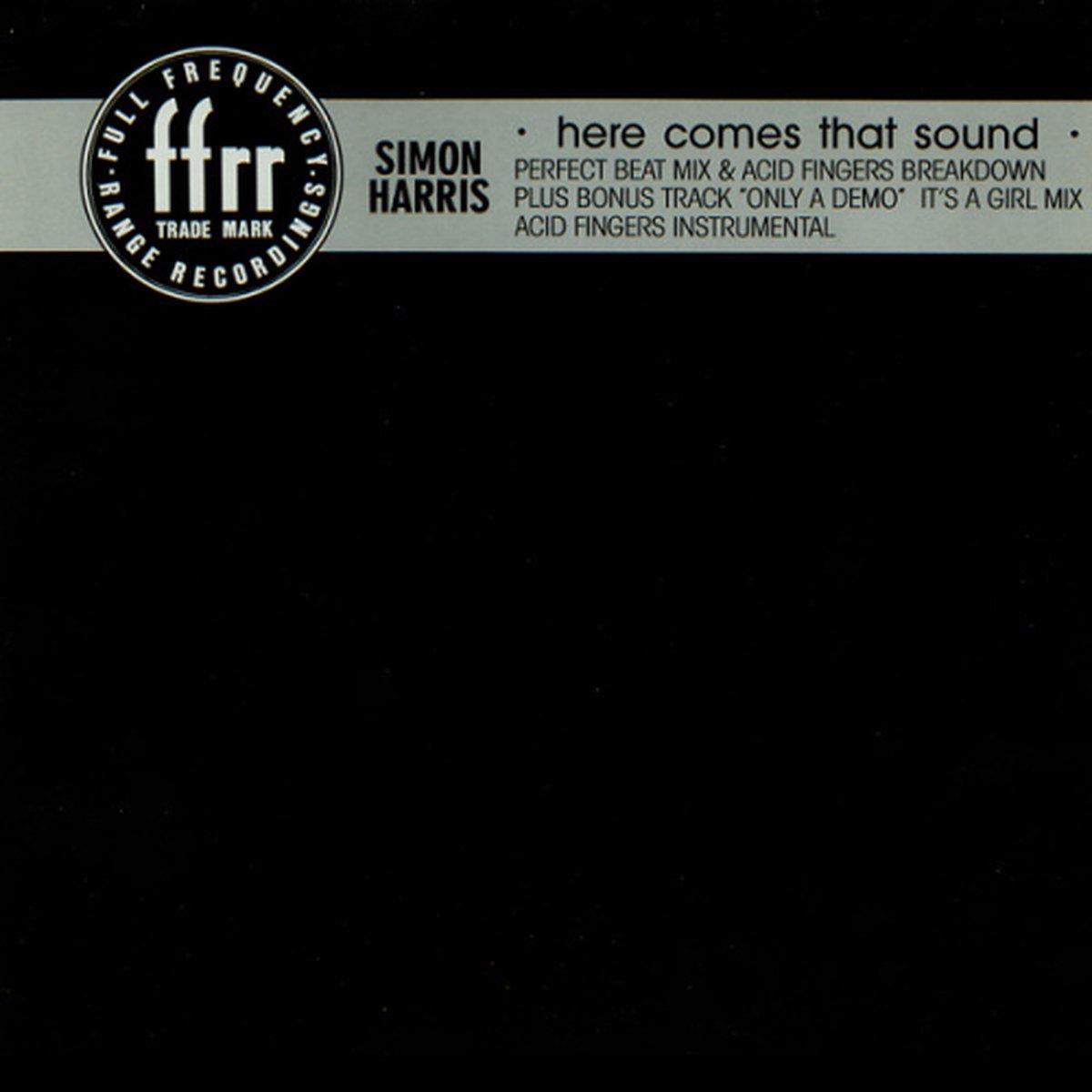 Simon Harris - Here Comes That Sound (ffrr)