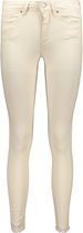 Vero Moda Jeans Vmpeach Mr Skinny Ank Ecru 10269748 Ecru Dames Maat - W28 X L32