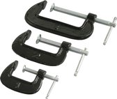 Mini schroefklem set metaal lijmklemmen modelbouw klein schroefdraad 25/50/75mm