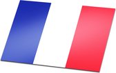 Set van 2 vlagstickers - France - Frankrijk - Stickers - 12 x 18 cm