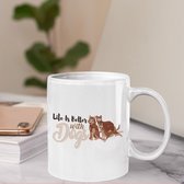 Mug Tasse pour propriétaire d'un chien, chien maman, papa, chien cadeau type 20