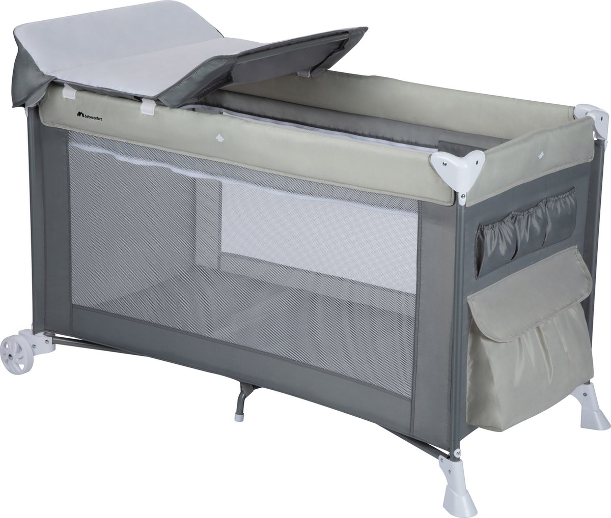 Bebeconfort Full Dreams Campingbedje - Warm Grey