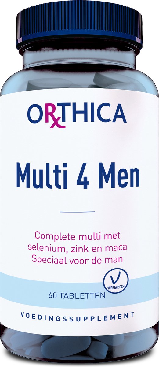 Goedkoopste Orthica Multi 4 Men - met selenium, zink en maca - 60 tabletten