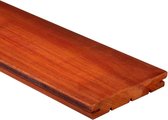 Hardydeck© - lames de terrasse en bois de tigre 21x90mm x longueur 120cm - prix livraison comprise