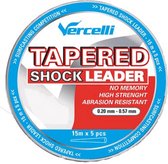 Vercelli tapered shock leader | 0.23mm - 0.62mm | 15x10pcs