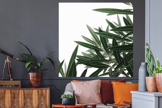 Stickers muraux - Nature - Plantes - Feuilles - 120x120 cm - Film Adhésif XXL