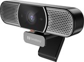 Sandberg 134-37 webcam 4 MP 2560 x 1440 Pixels USB 2.0 Zwart