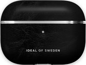iDeal of Sweden AirPods Case PU voor Pro Glossy Black Silver
