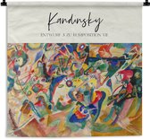 Wandkleed - Wanddoek - Schilderij - Kandinsky - Oude meesters - 60x60 cm - Wandtapijt