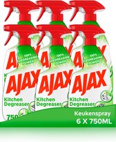 Ajax Keukenspray 6 x 750ml - Voordeelverpakking
