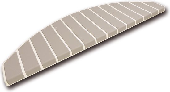 Trapmat Gebroken Wit - Koel Taupe - 13 stuks