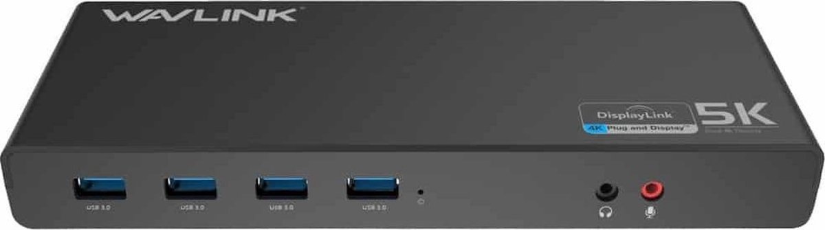 Wavlink USB-C Docking Station 13 poorten Dual 4K Display HDMI DisplayPort Ethernet USB 3.0 MacBook Laptop - Afbeelding 2