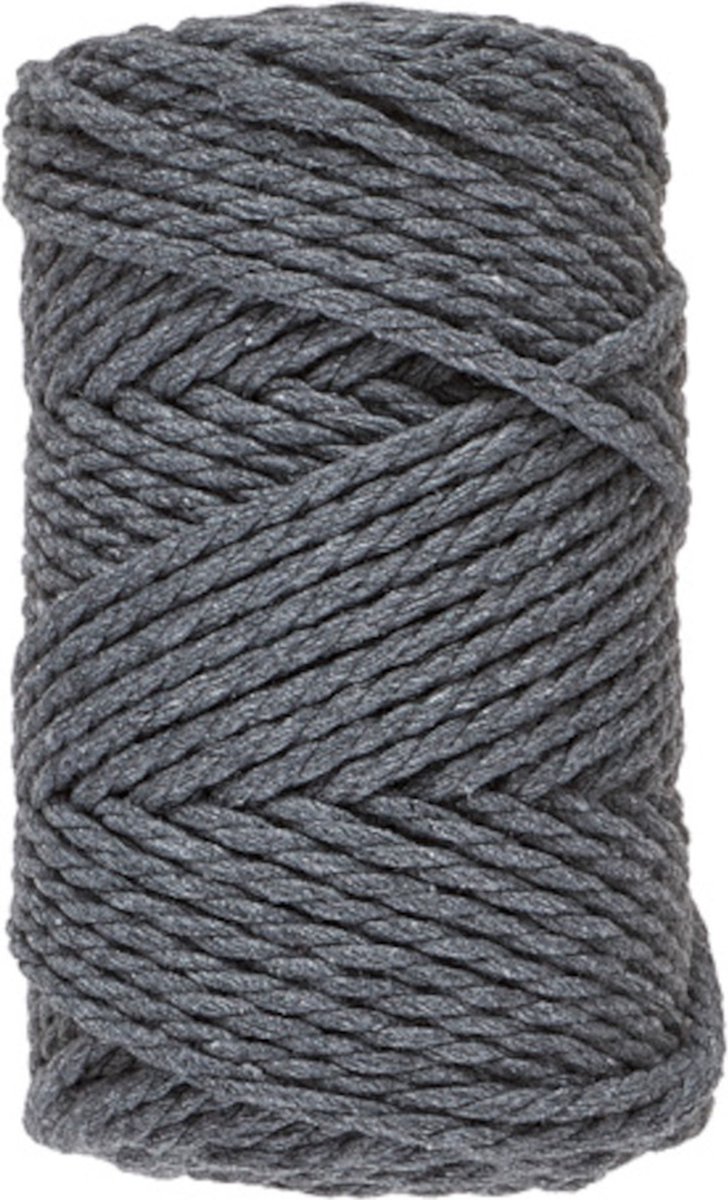Macramé 8 (3mm) 038 Donkergrijs