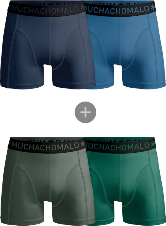 Foto: Muchachomalo 2 pack 2 pack boxershorts men combi deal maat l