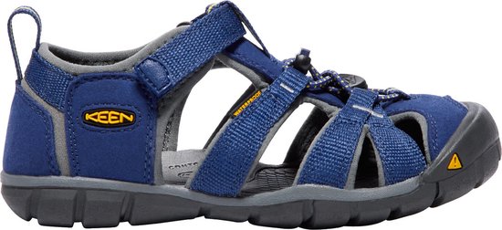 Keen Seacamp II Older Kids Sandalen Blue Depths/Gargoyle | Blauw | Polyester | Maat 37 | K1010096