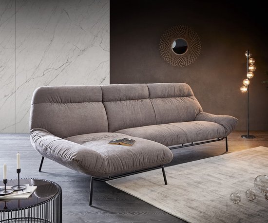 Hoekbank Shape High steengrijs 305x160 Longchair links hoekbank by ES brand Hoekbank Shape High steengrijs 305x160 Longchair links hoekbank by ES brand