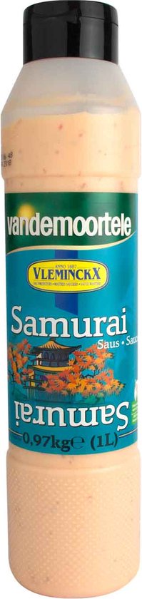 Vandemoortele Sauce Samurai 1L - Sauce Samurai - Samurai sobe - Vlemincks since 1887
