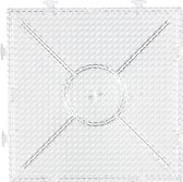 Grondplaat Voor Strijkkralen - Strijkkralenbord - Onderplaat - Groot Vierkant - Medium Strijkkralen - 15x15cm - 1 stuk
