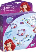Totum Disney Princess Ocean Jewels -  Zeesieraden maken met schelpkraaltjes en prinsessen - knutselset
