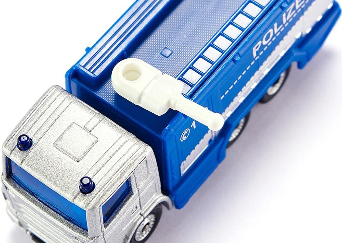 Siku Scania Polizei Waterkanon Vrachtwagen 8,4 Cm Blauw (1079) – foto 6