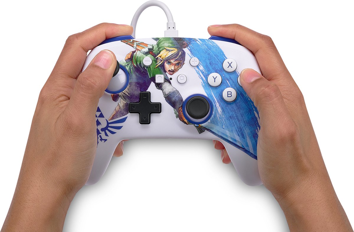 PowerA Geavanceerde Bedrade Controller - Nintendo Switch - Master Sword Attack – foto 6