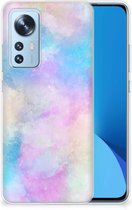 Telefoon Hoesje Xiaomi 12 | 12X Silicone Back Case Watercolor Light