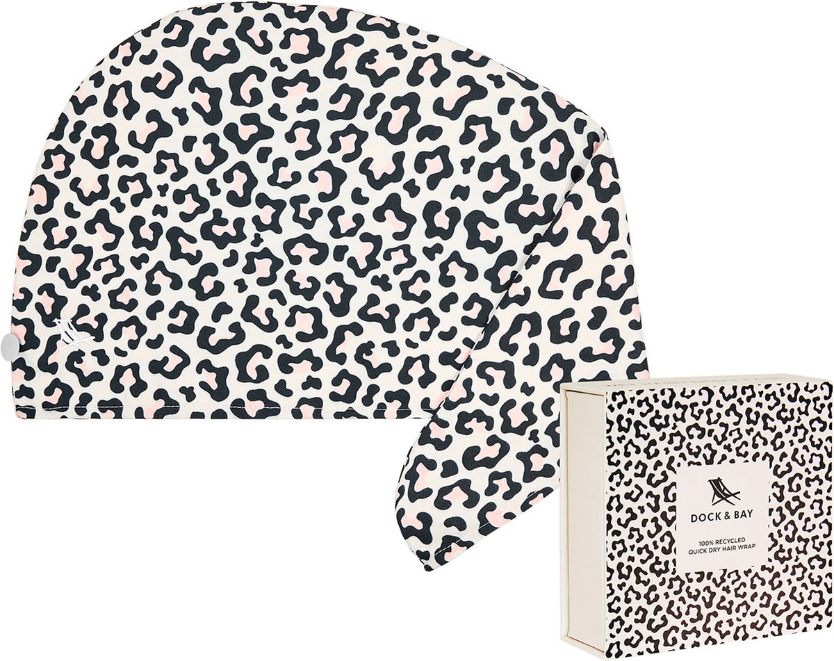 Dock & Bay Animal Kingdom - Handdoek - Sneldrogend - (60x25cm) - Dashing Leopard