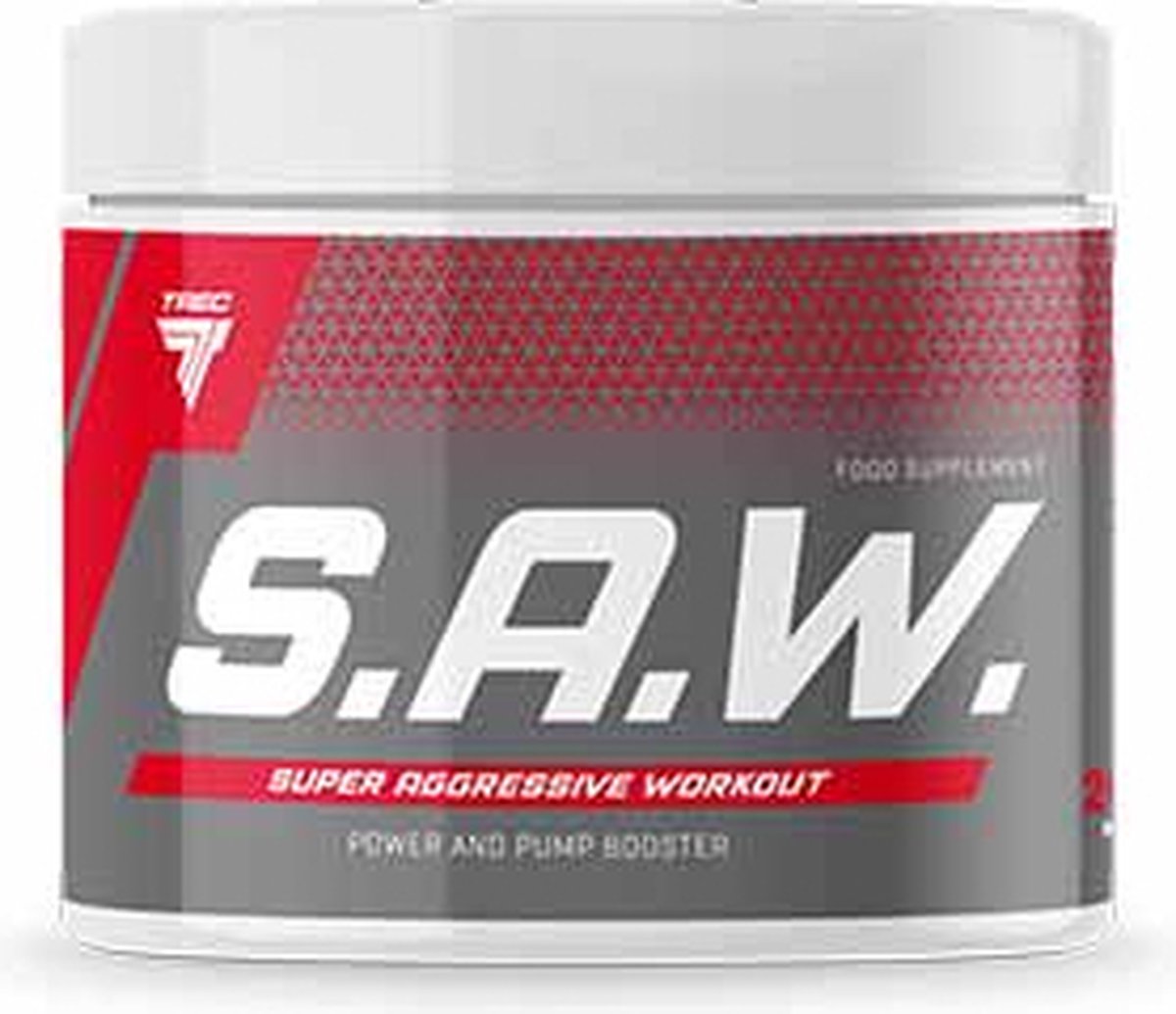Super Aggressive Preworkout (SAW) - Trec Nutrition - 200g blackcurrant/lemon