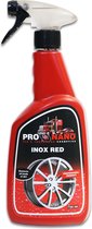 ProNano | Pro Nano Inox Red 750ml | Velgenreiniger | Nano Technologie | reinigen van verschillende soorten wielen en andere metalen oppervlaktes.