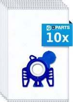 10x Dparts stofzuigerzakken geschikt voor Miele GN - met motorfilter - HyClean 3D Efficiency gn stofzakken - Complete C2 C3 - Classic C1 - S8 S5 S2 - MI40 zakken